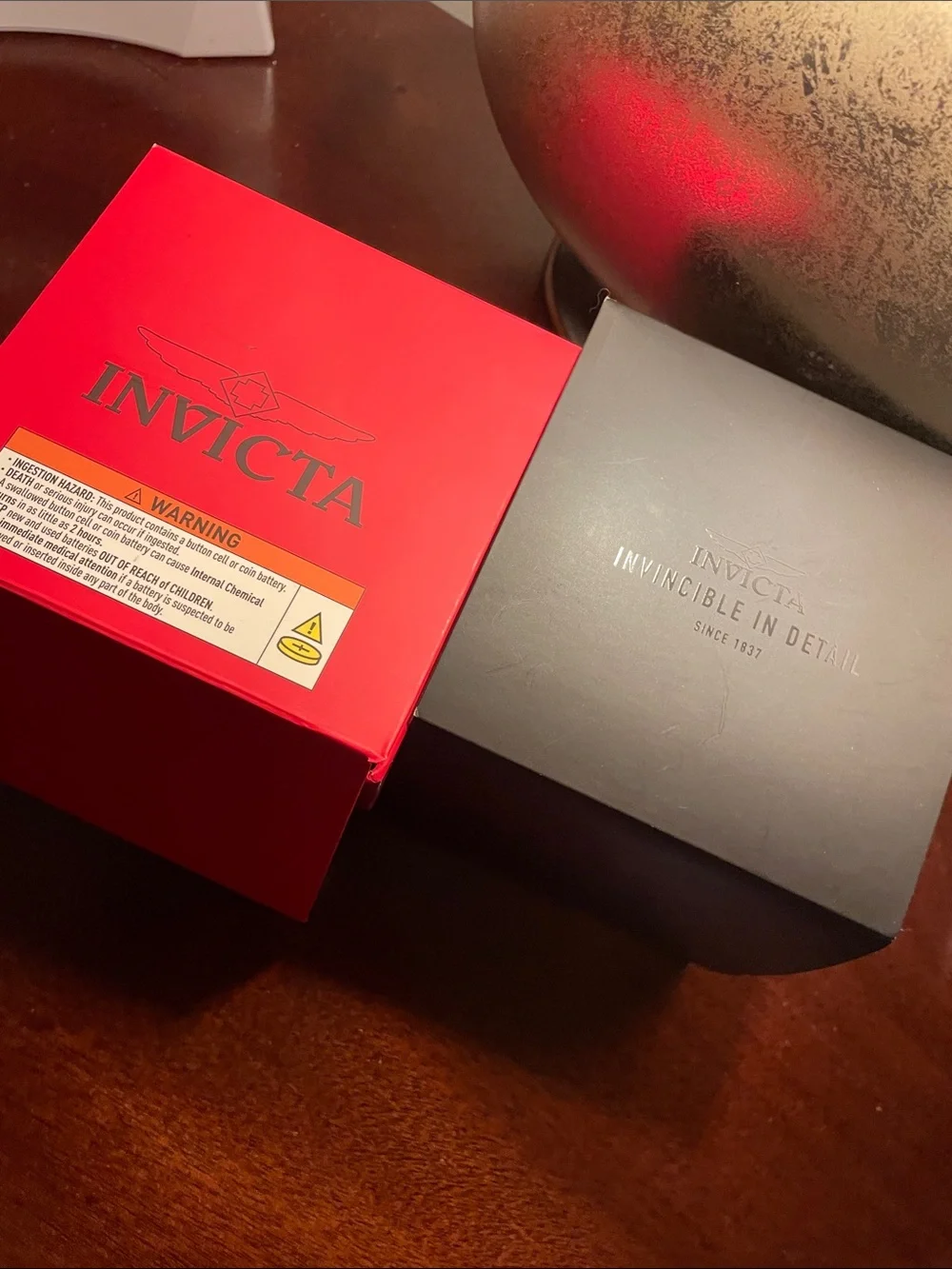 Invicta Men's Watch with Pink Dial and Black Case